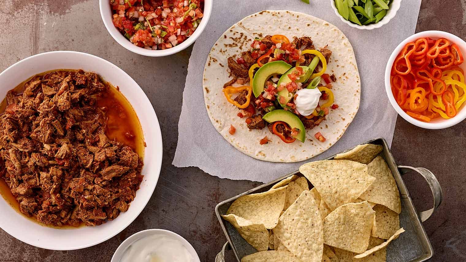 Tex-Mex Shredded Beef