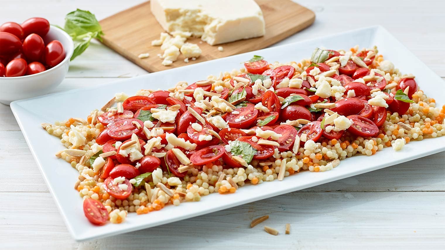 Tomato Almond Couscous