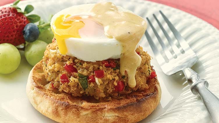 Crab Cakes Eggs Benedict