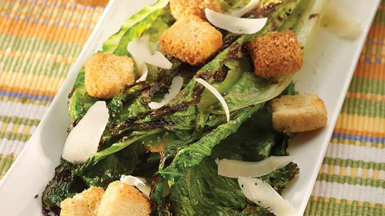 Grilled Caesar Salad