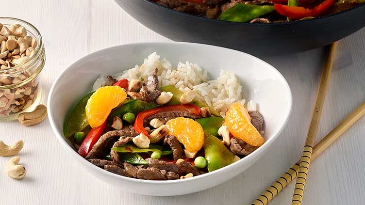 Mandarin Beef Stir-Fry