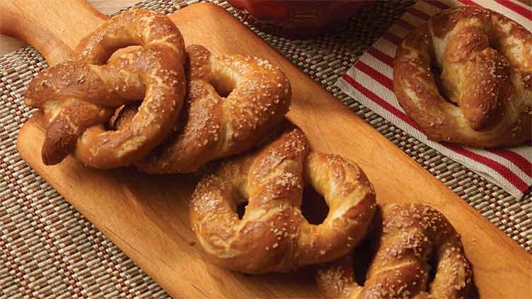 Soft and Chewy Pretzels