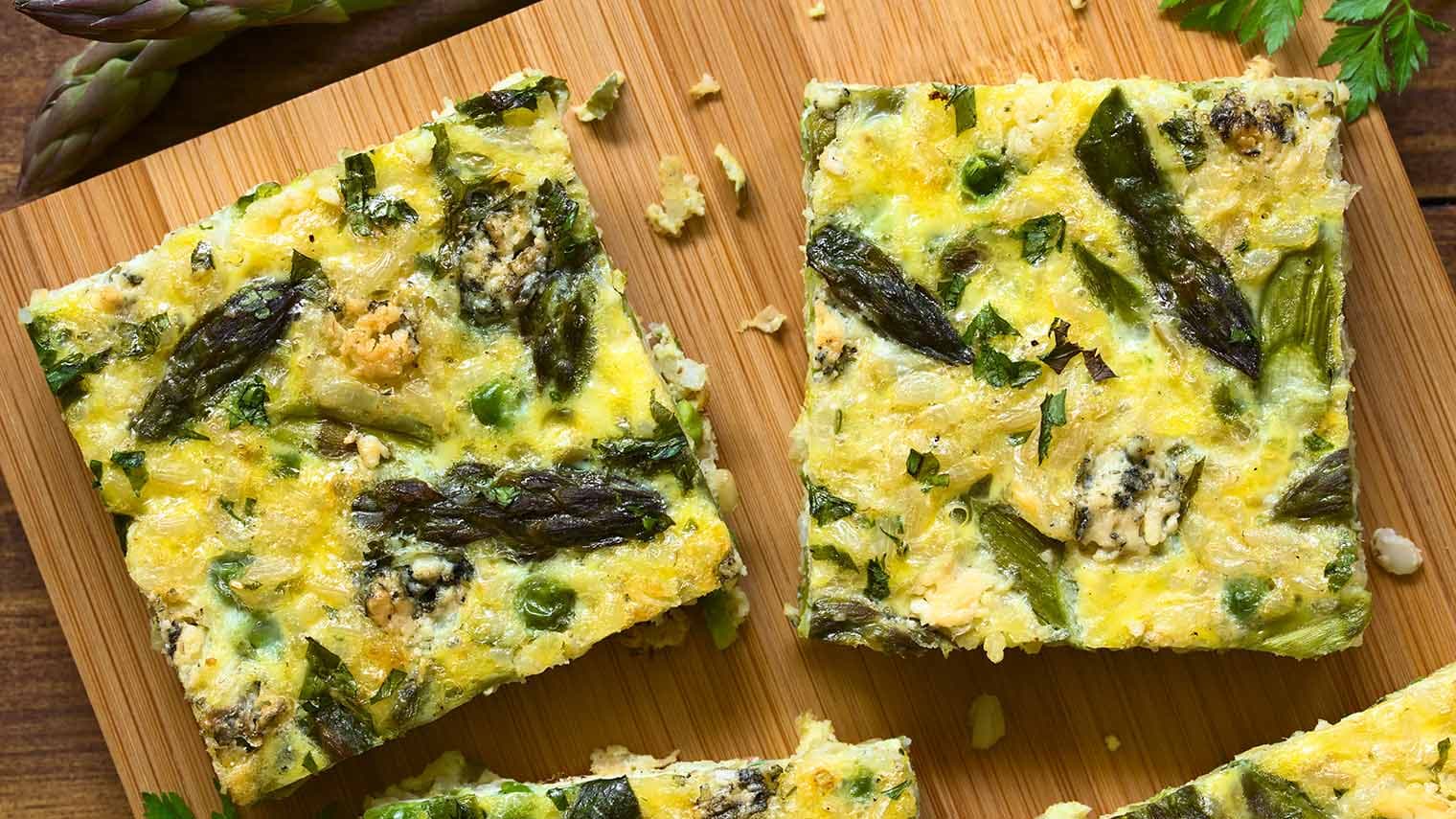 Fresh Asparagus Frittata