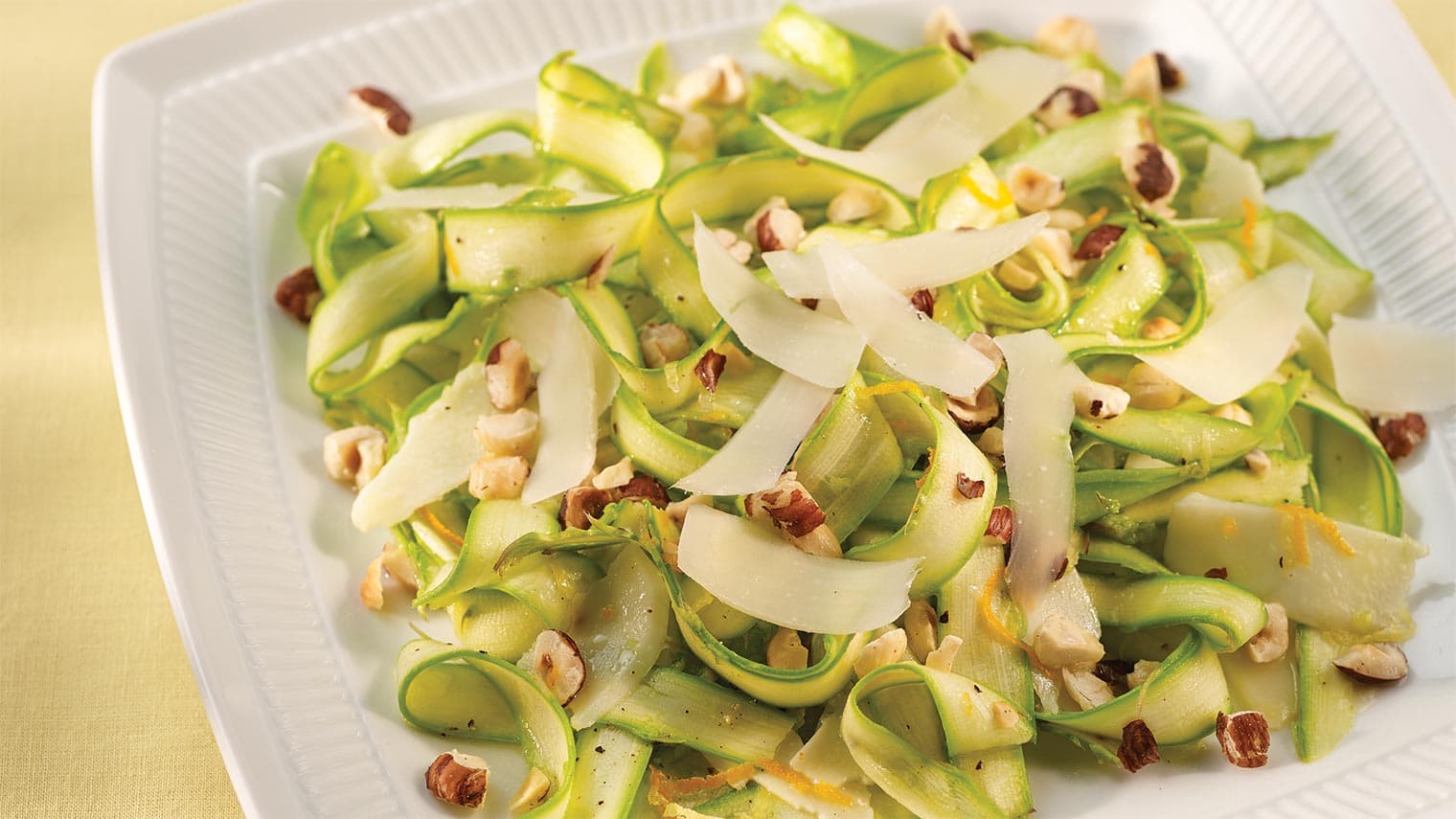 Shaved Asparagus Salad with Citrus Vinaigrette