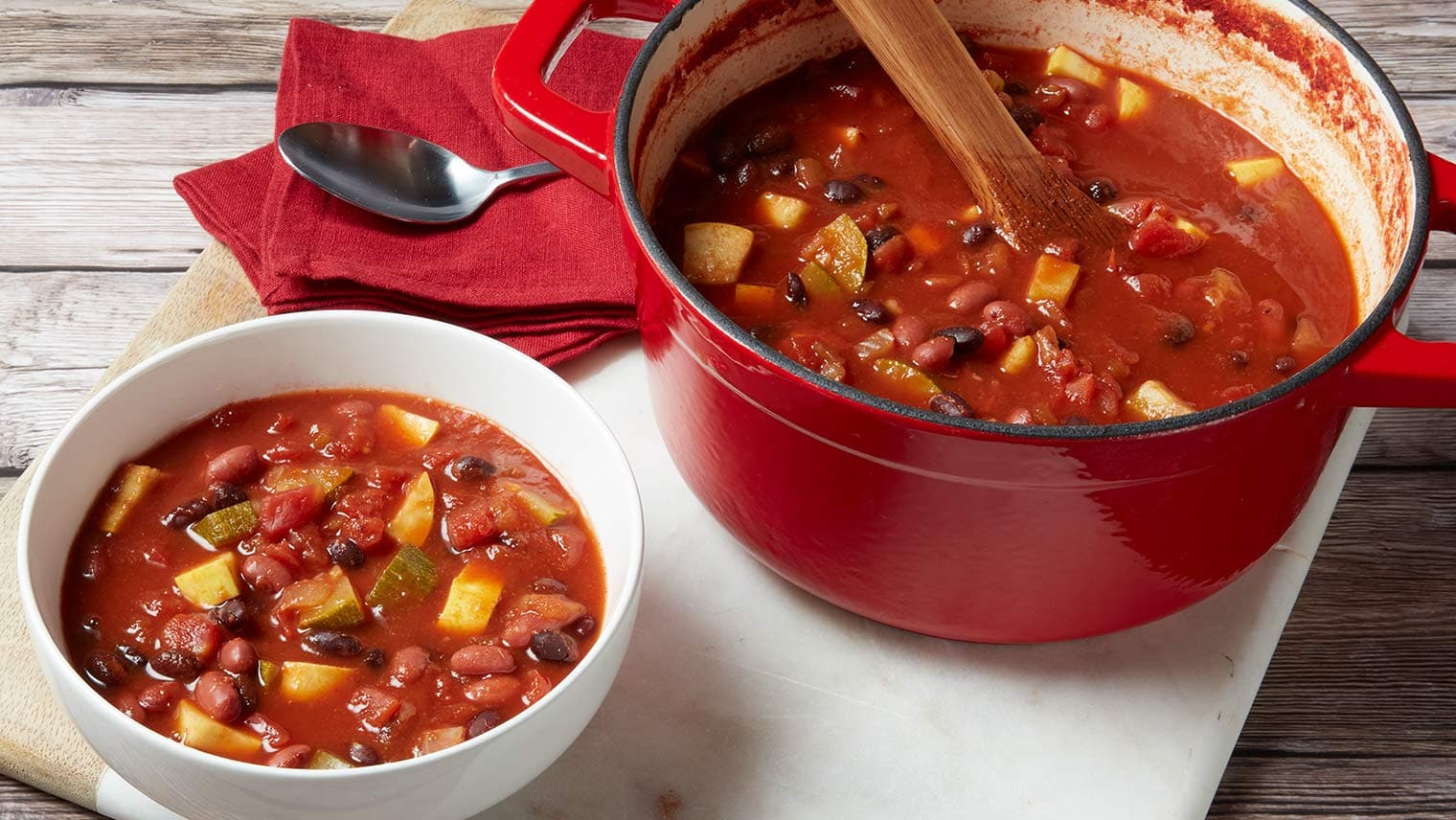 Walking Harvest Veggie Chili