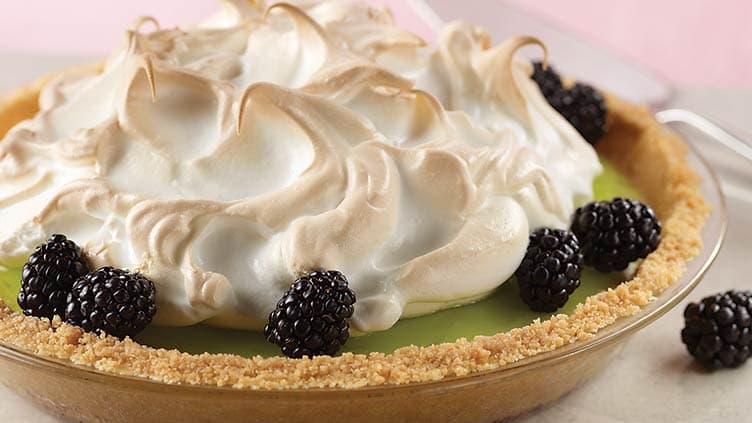 Blackberry Bottom Lime Meringue Pie