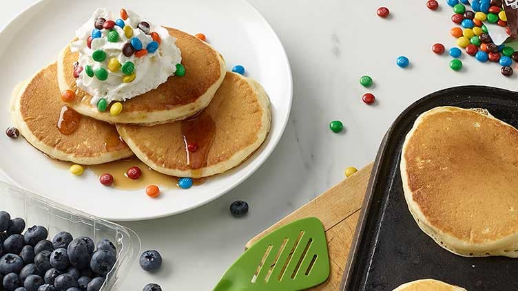 Homemade Buttermilk Pancakes
