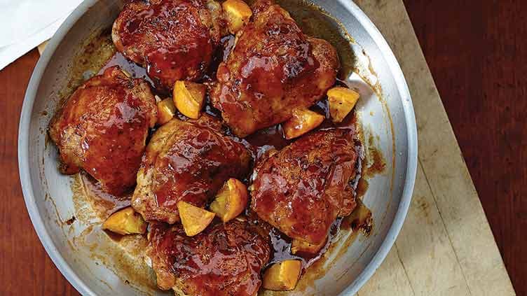 Honey Orange Chicken Thighs
