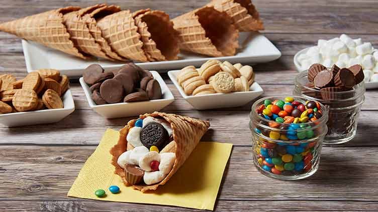 Kids Toasted Waffle Cones