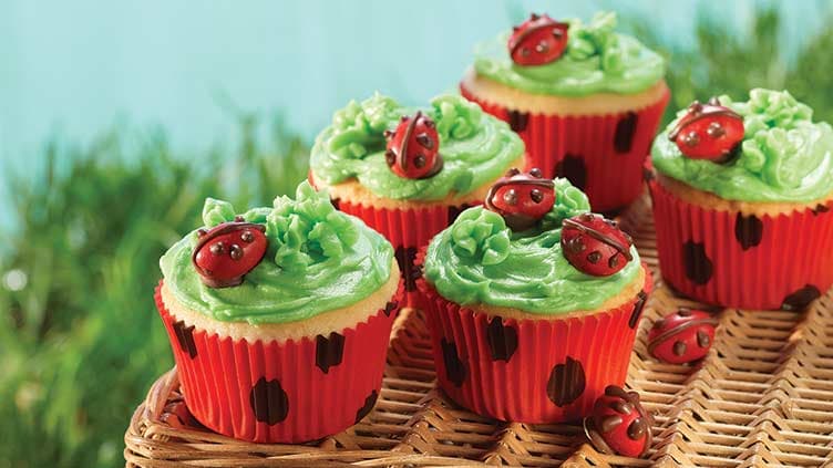 Ladybug Cupcakes