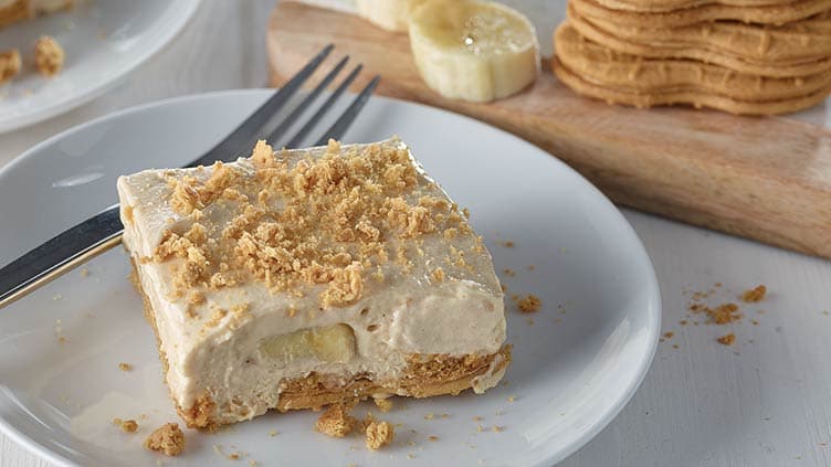 Peanut Butter and Banana Icebox Cake