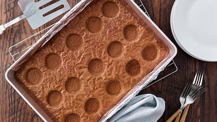 Peanut Butter Cup Brownies