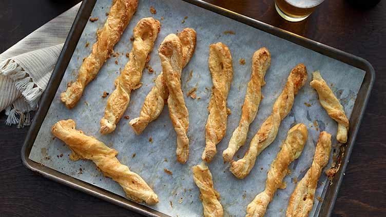Smoked Gouda Cheese Straws
