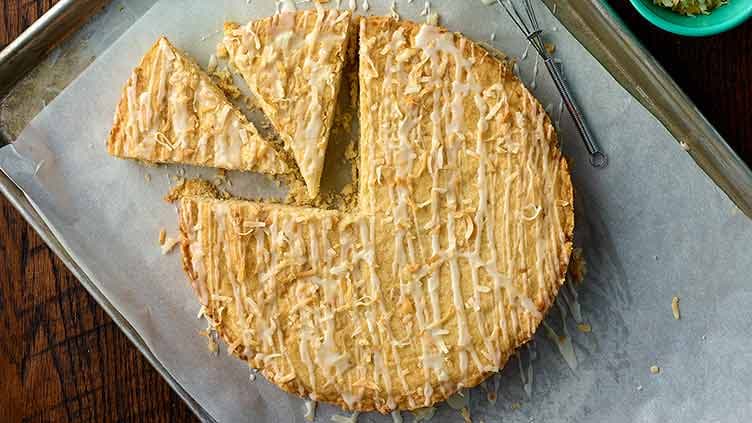 Toasted Coconut Shortbread