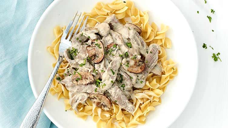 Weeknight Beef Stroganoff