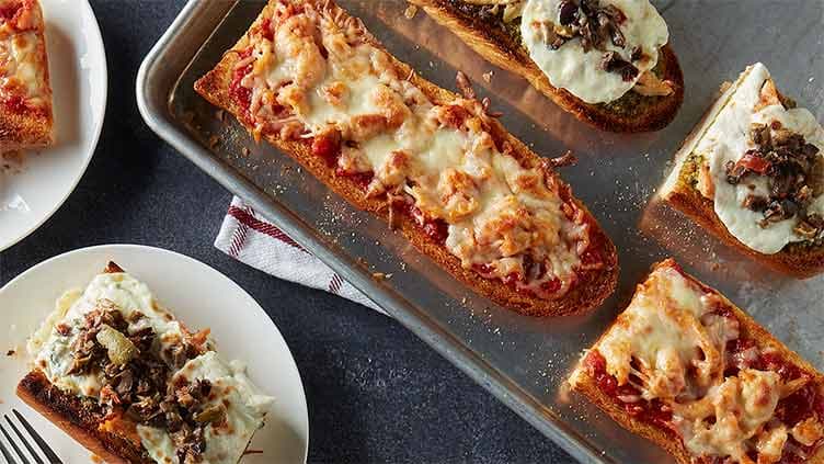 Weeknight French Bread Pizzas
